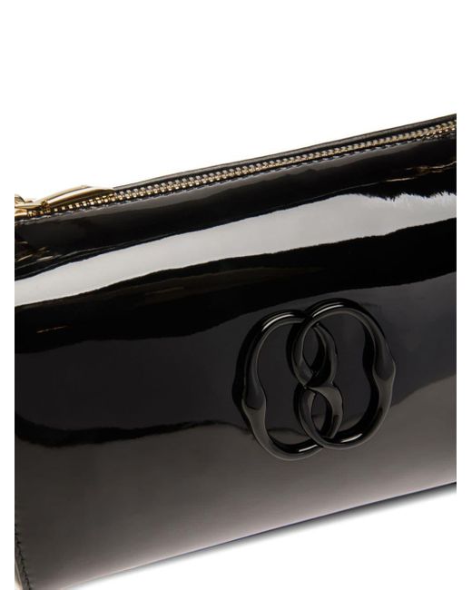 Bally Emblem Calf leather Mini Bag In Black Lyst bally-emblem-calf-leather-mini-bag-in-black-lyst