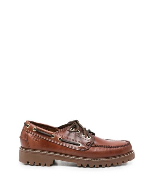 G.H.BASS Brown Ranger Boat Shoes for men