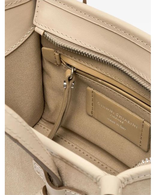 Gianni Chiarini Natural Miss Marcella Suede Tote Bag
