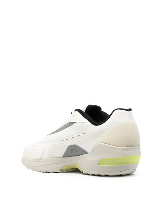 A_COLD_WALL* White Vector Low-Top Sneakers for men