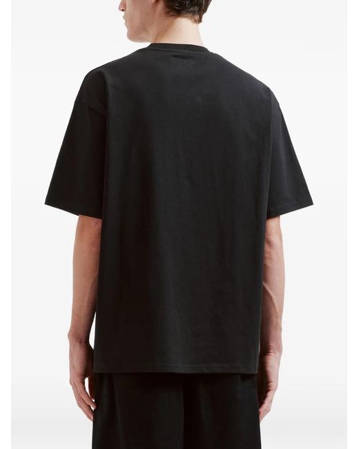 Izzue Black Graphic Print T-Shirt for men