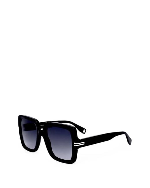 Marc Jacobs Blue Square-Frame Sunglasses
