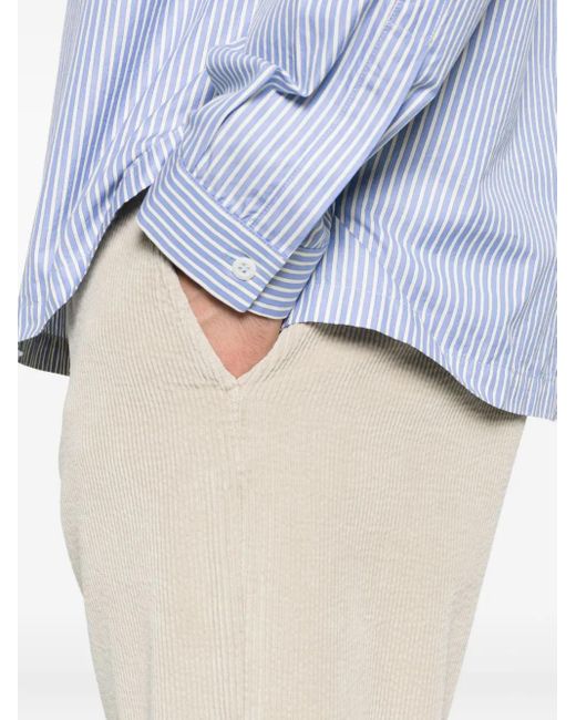 Barena Natural Drawstring Corduroy Trousers for men