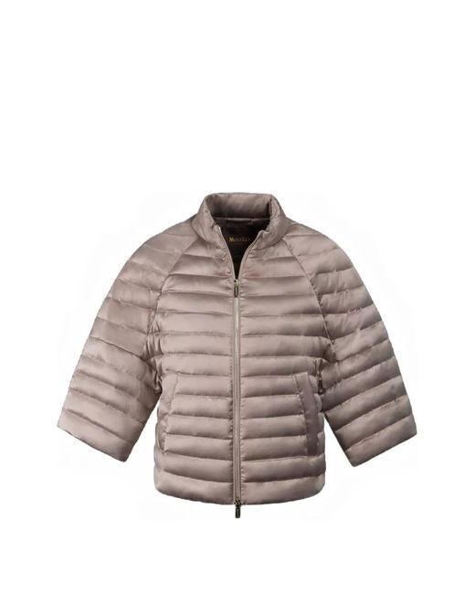 Moorer Gray Vaglia Quilted Jacket