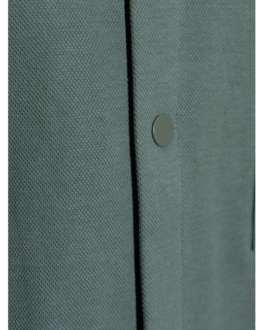 Hanro Green Short-Sleeve Chest-Pocket Shirt for men