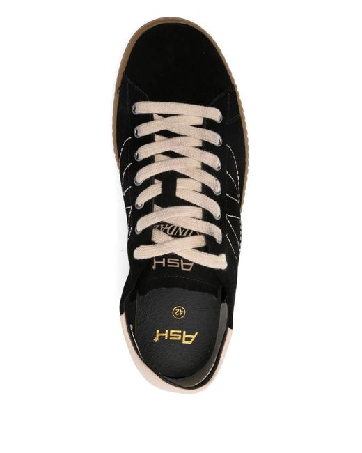 Ash Black Star-Appliqué Sneakers for men