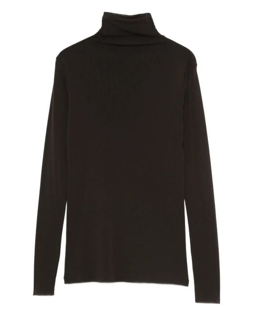 D.exterior タートルネック ロングtシャツ Black