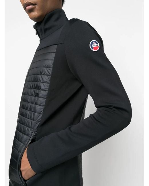 Fusalp Black Aspon Padded-Panel Jacket for men