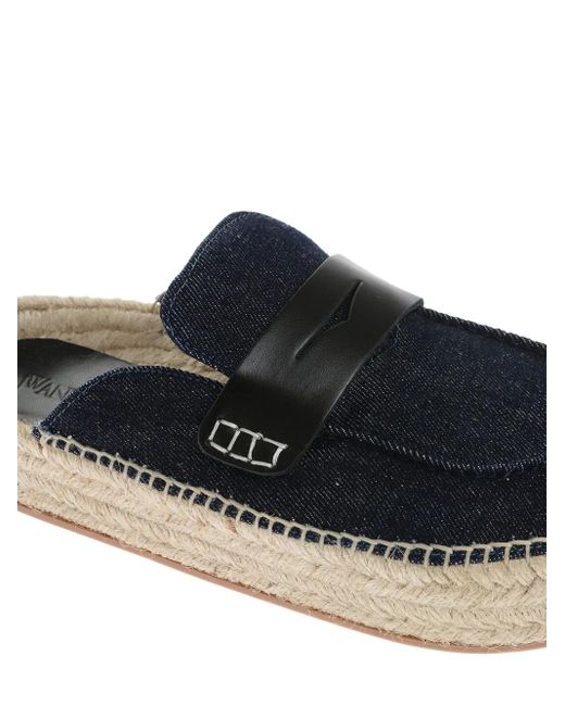 J.W. Anderson Blue Jeans-Mules