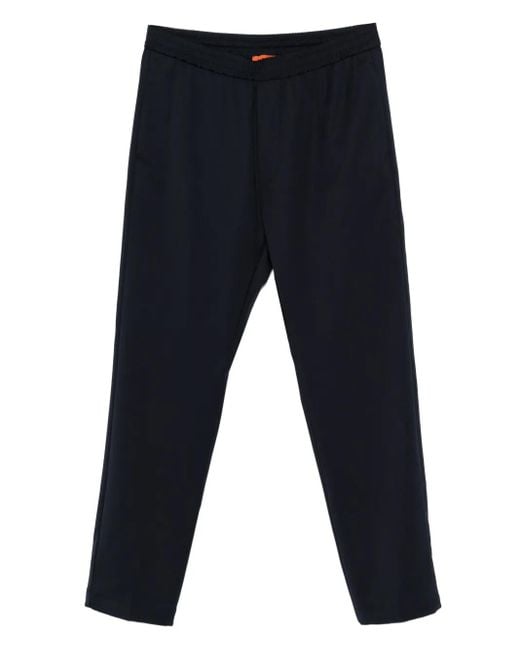 Barena Blue Elastic-Waist Trousers for men