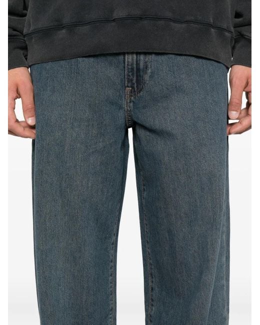 Levi's Gray 578 Five-Pocket Cotton Jeans for men