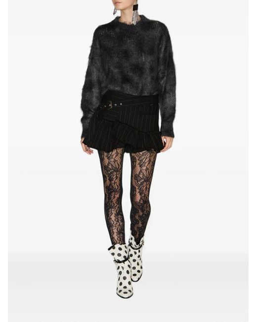 Isabel Marant Black Myriam Wool Sweater