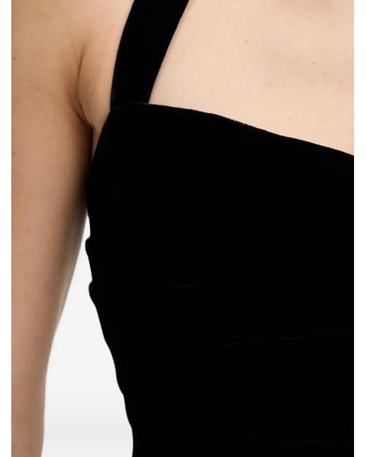 Bardot Black Agathena Halterneck Mini Dress