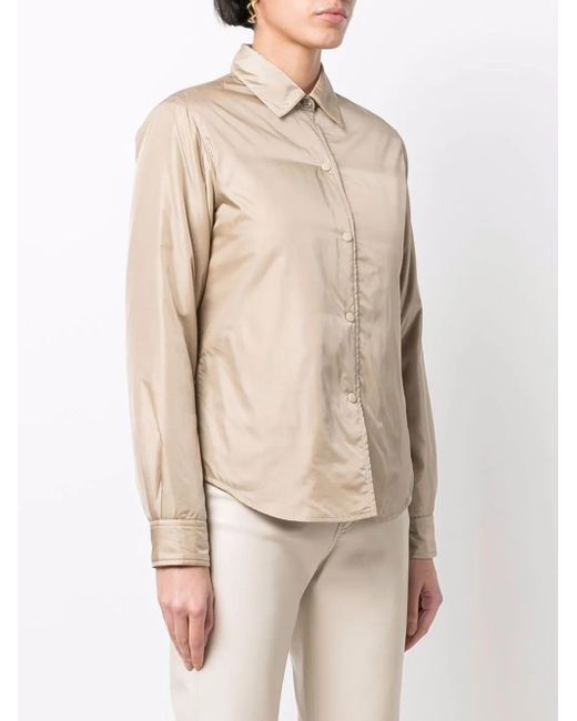 Aspesi Natural Padded Shirt Jacket