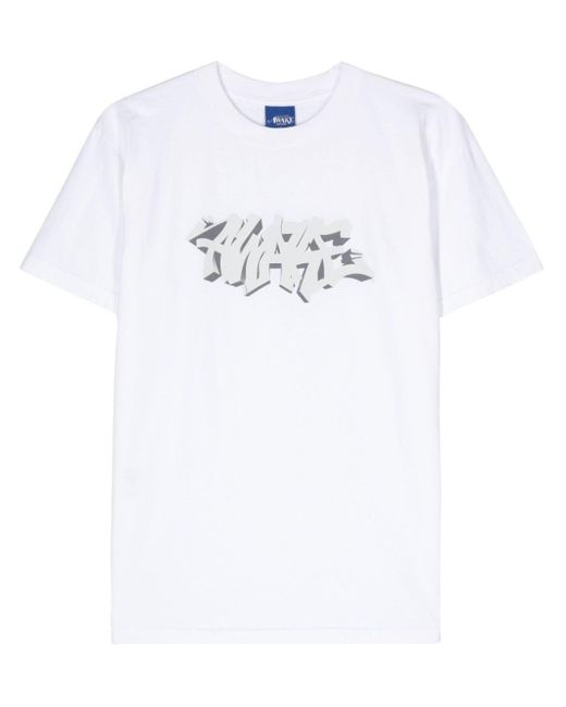 AWAKE NY Logo-print cotton T-shirt in White für Herren
