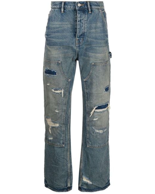 Purple Brand P015 Carpenter Baggy-Jeans in Blue für Herren