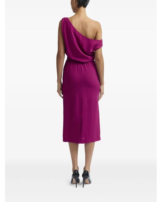 16Arlington Purple Kira Midi Dress