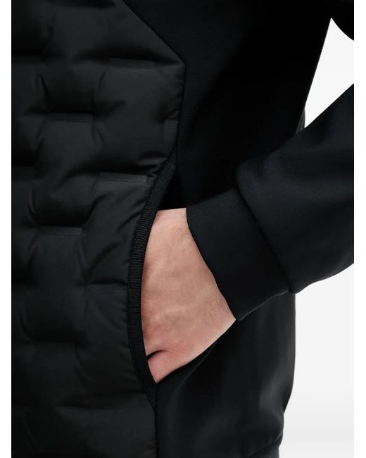 Piumino Trapuntato Con Cappuccio di Boss in Black da Uomo