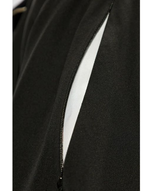 Helmut Lang Black Zip-Up Reversible Bomber Jacket for men