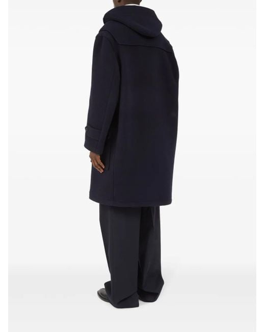 Abrigo con capucha Maison Margiela de hombre de color Blue