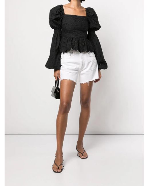 Agolde White Shorts