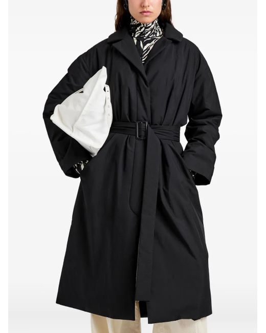 Proenza Schouler Black Belted Saphira Coat
