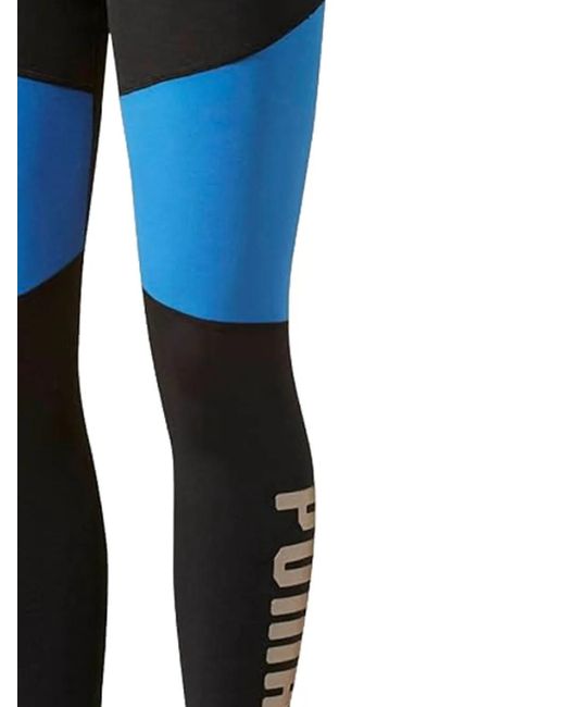 PUMA Blue Sharp Shape Leggings