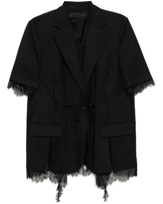 JNBY Black Single-Breasted Blazer