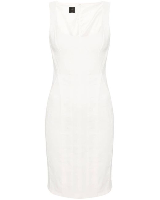 Pinko Mini-jurk Met Afwerking in het White