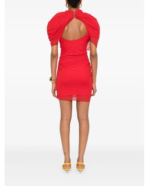 Abito Corto Castagna di Jacquemus in Red