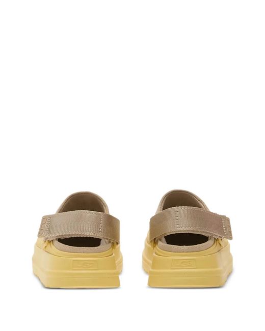 Ugg Natural Goldenglow Suede Clogs