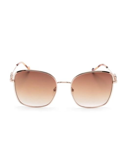 Liu Jo Pink Square-Frame Sunglasses