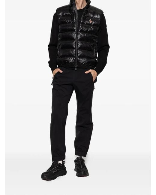 Moncler Black Down Gilet for men