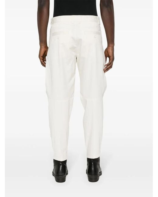 DIESEL White P-Arthur Tapered Trousers for men