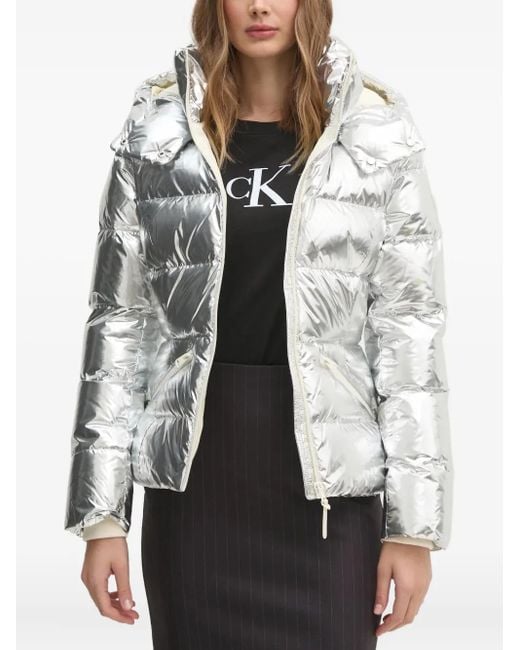 Mackage Gray Madalyn Hooded Puffer Jacket