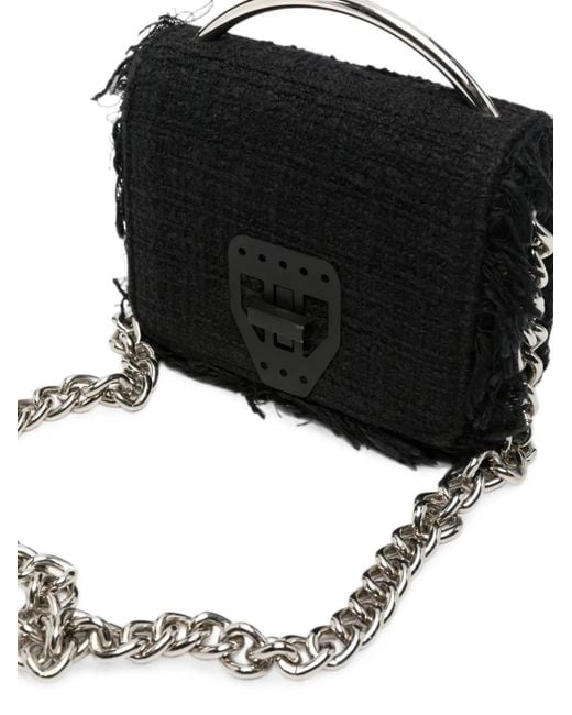 Borsa A Spalla Mini di MSGM in White