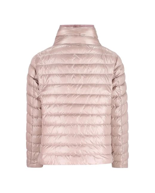 Herno Red High-Neck Padded Jacket