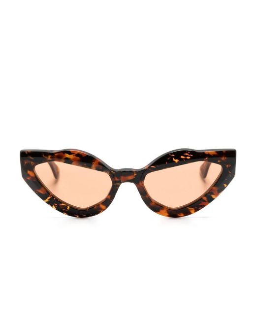 Kuboraum Natural Y8 Cat-eye Sunglasses