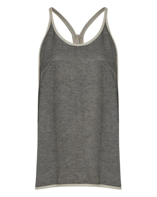 Osklen Gray Sleeveless Top