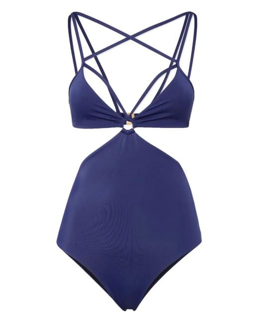 DSquared² Blue Bondage One-Piece