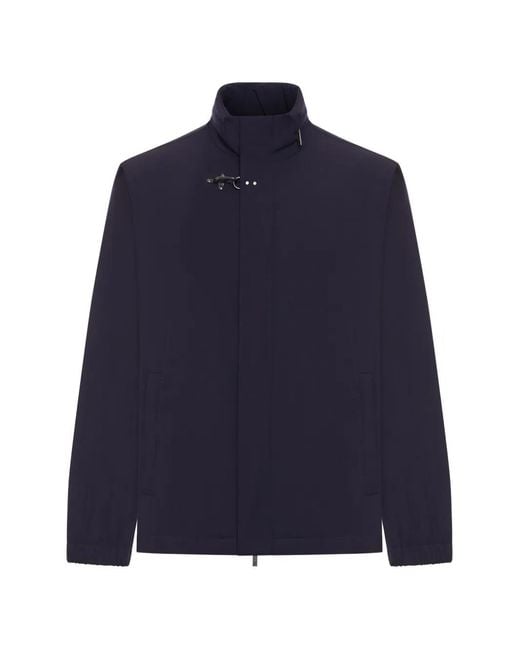 Fay Blue Travel Field Jacket for men