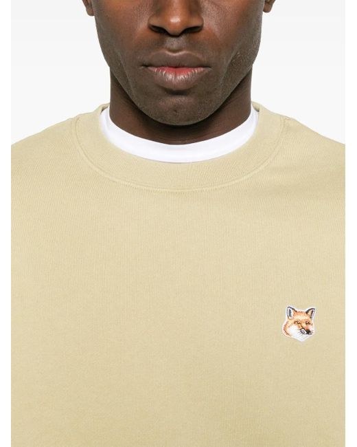 メンズ Maison Kitsuné フォックスヘッド スウェットシャツ Natural