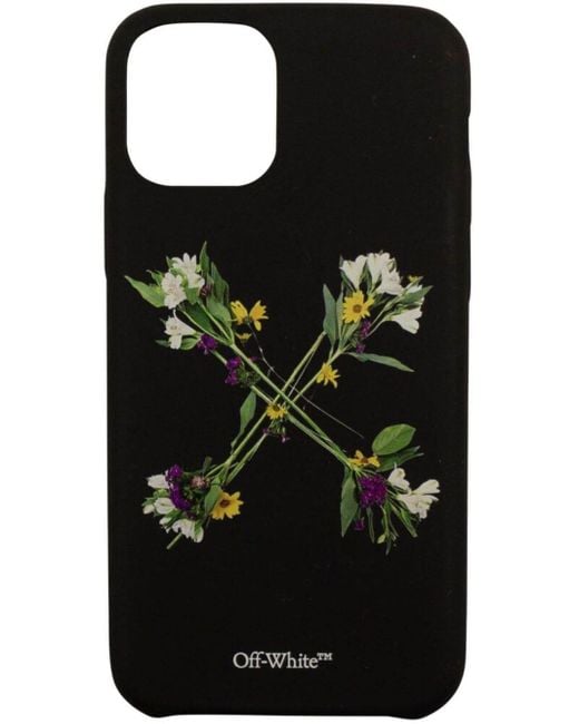 Off-White c/o Virgil Abloh Floral Arrows Iphone 11 Pro "black" Case