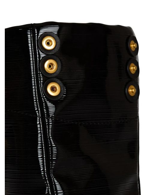 Balmain Black Kleine 1945 Soft Tote Bag