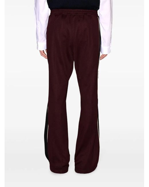 Ambush Purple Side-Stripe Track Pants for men