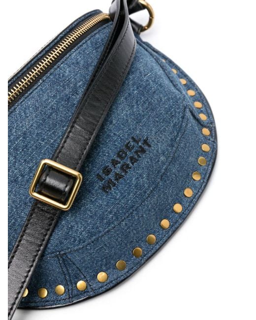 Isabel Marant Blue Skano Denim Belt Bag