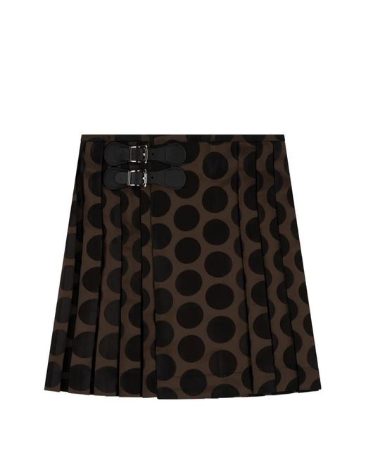 Charles Jeffrey Mini-Kilt in het Black