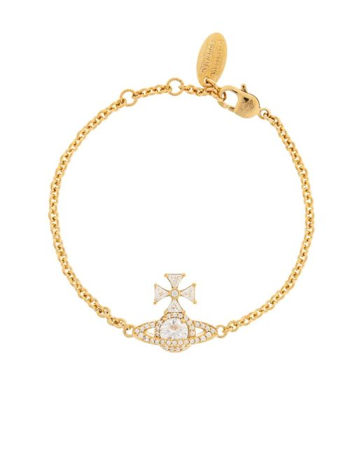 Vivienne Westwood クリスタル ブレスレット White