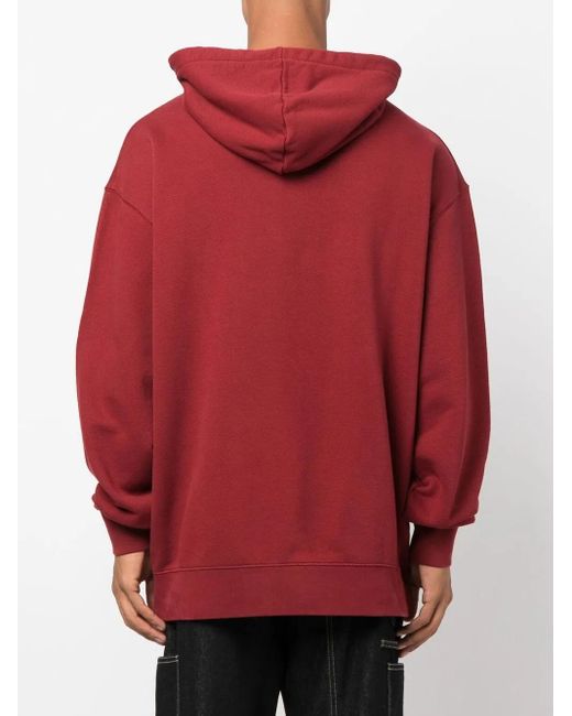 Jacquemus Spirale Embroidered French Cotton-terry Hoodie for men