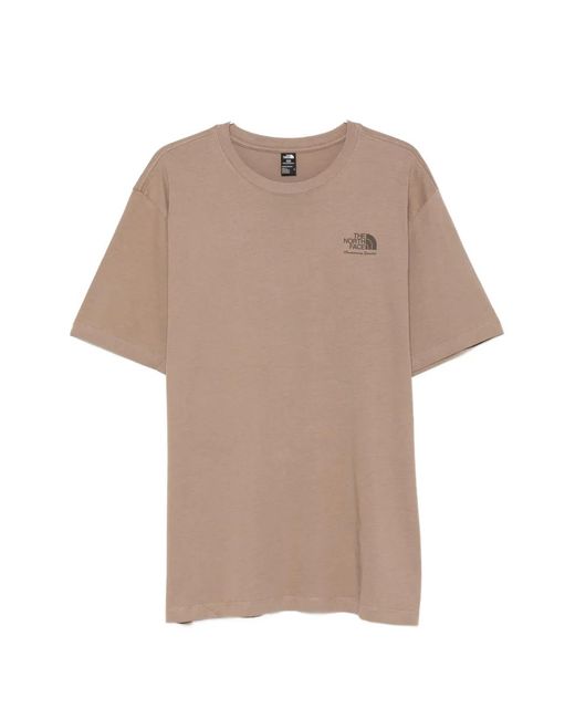 The North Face Natural Graphic-Print T-Shirt for men